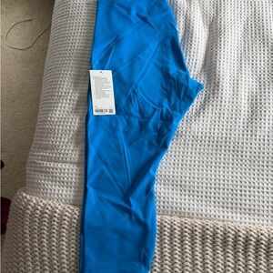 NWT Lululemon Instill HR Crop 23’ Blue Leggings